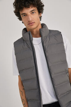 Springfield Thermal quilted gilet grey mix