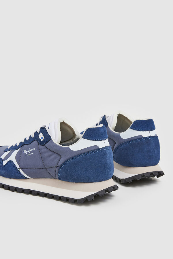 Springfield Running trainers with suede details mallow
