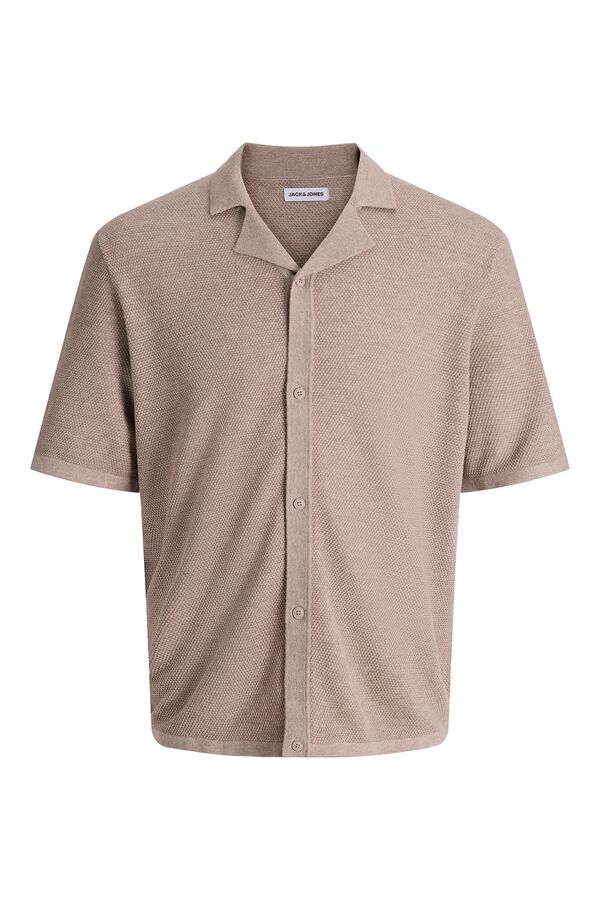Jack & Jones Polo punto relaxed fit resort tostado