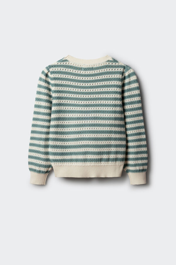 Springfield Kids Jersey rayas ni&ntilde;a estampado