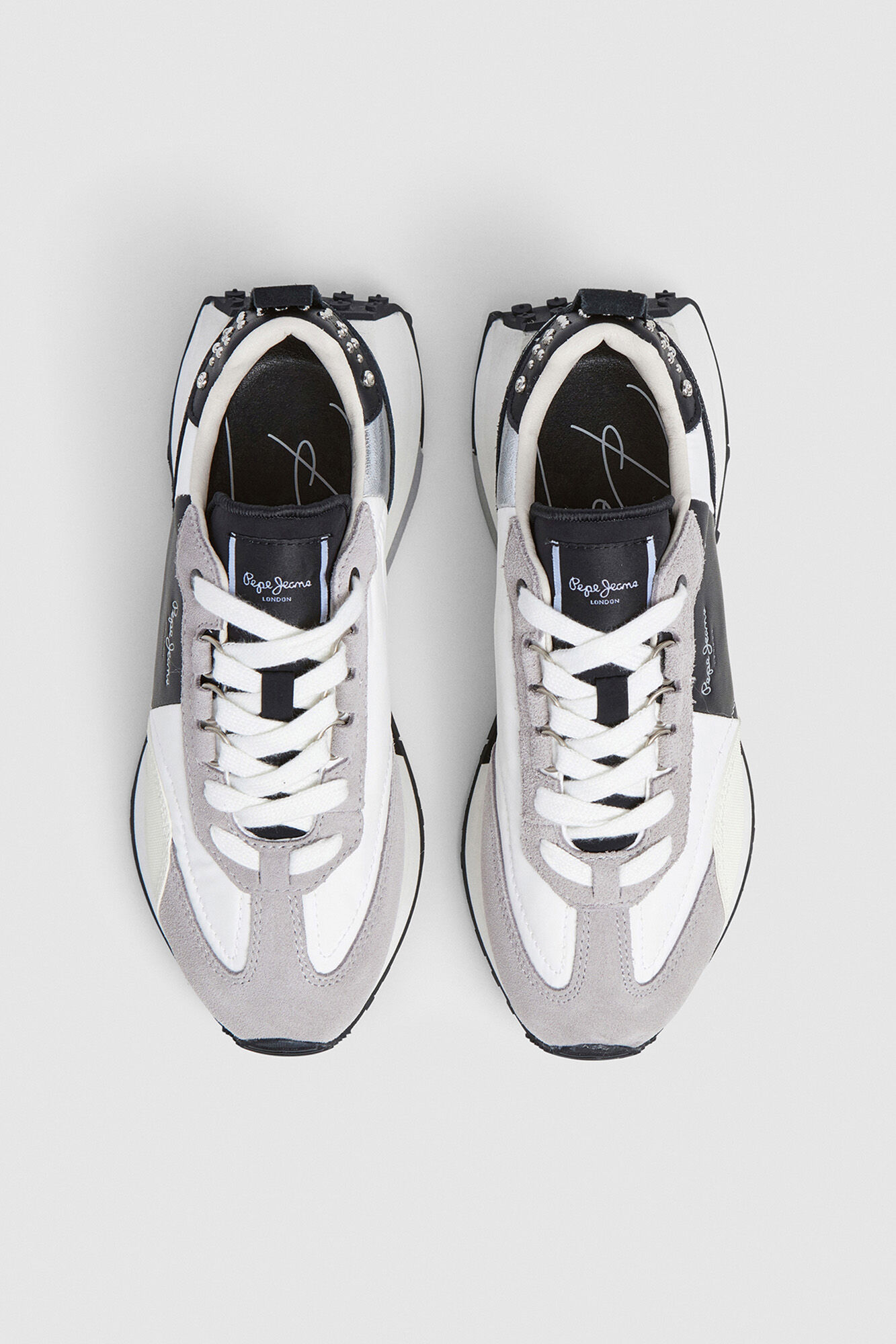 Pepe Jeans Zapatillas Con Detalles En Ante