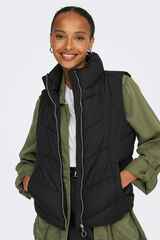 Springfield Quilted gilet crna