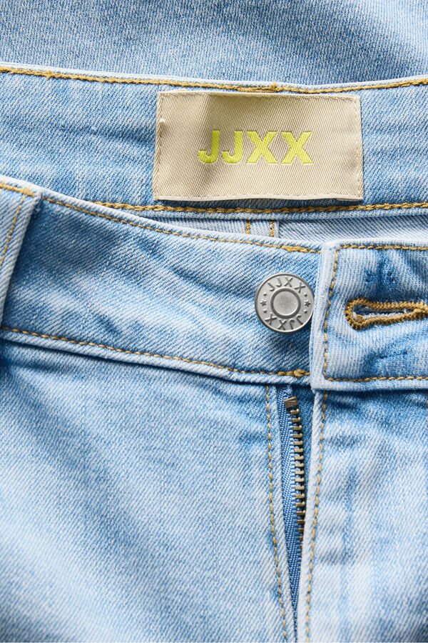 Jack & Jones Jeans flared tiro medio azul