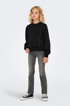 Only Girls Sweatshirt com brilhantes
