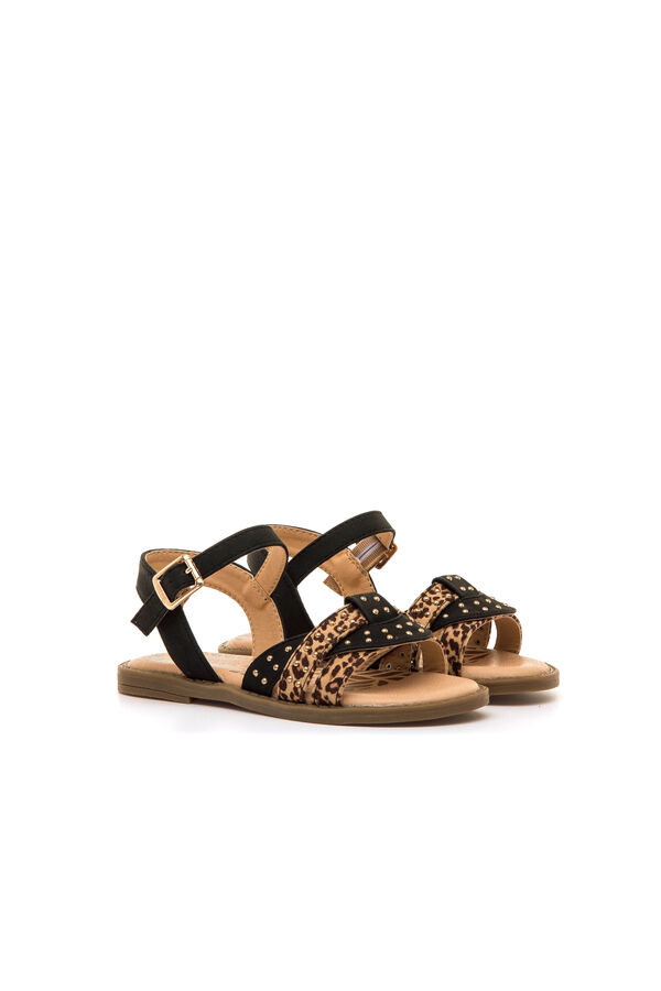 MTNG Flat sandals black