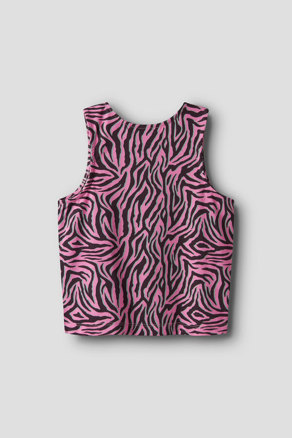Name It Zebra top pink