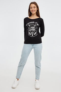 Inside Camiseta Con Estampado