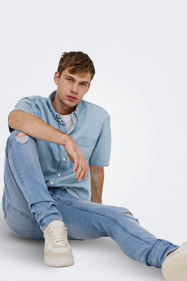 Only & Sons Slim fit jeans blue
