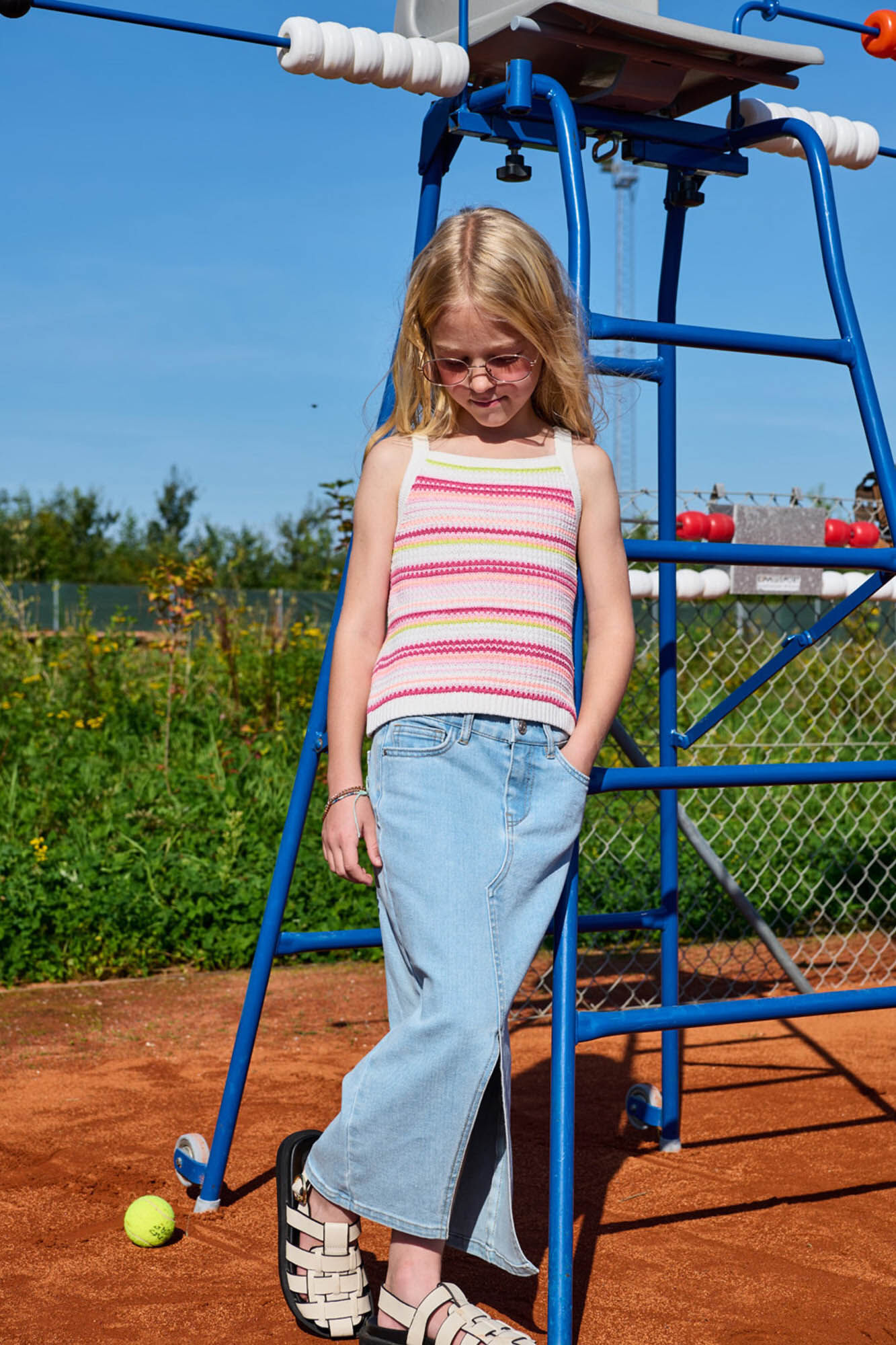 Only Girls Falda vaquera ni&ntilde;a