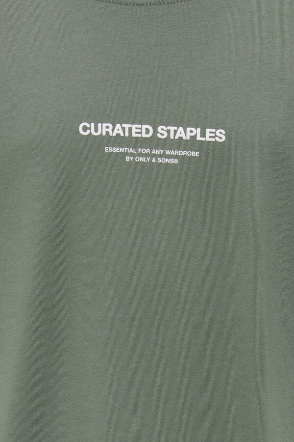 Only & Sons Junior Children's short sleeve T-shirt grey