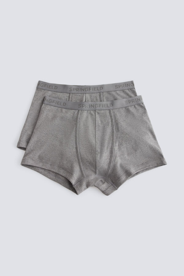 Springfield Pack 2 basic boxers grey