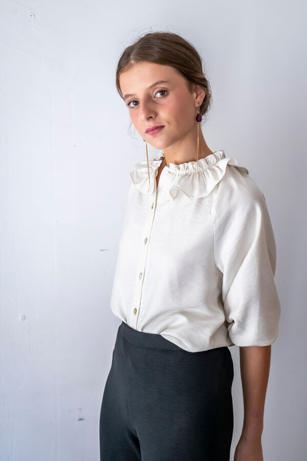 Cul Sac Camisa manga francesa beige