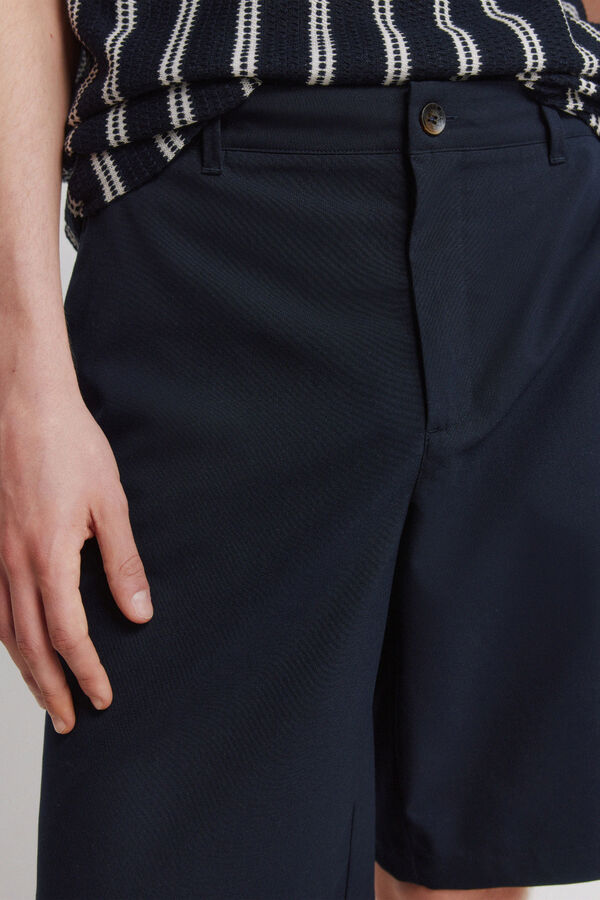 Springfield Bermuda amplia wide & relaxed fit azul