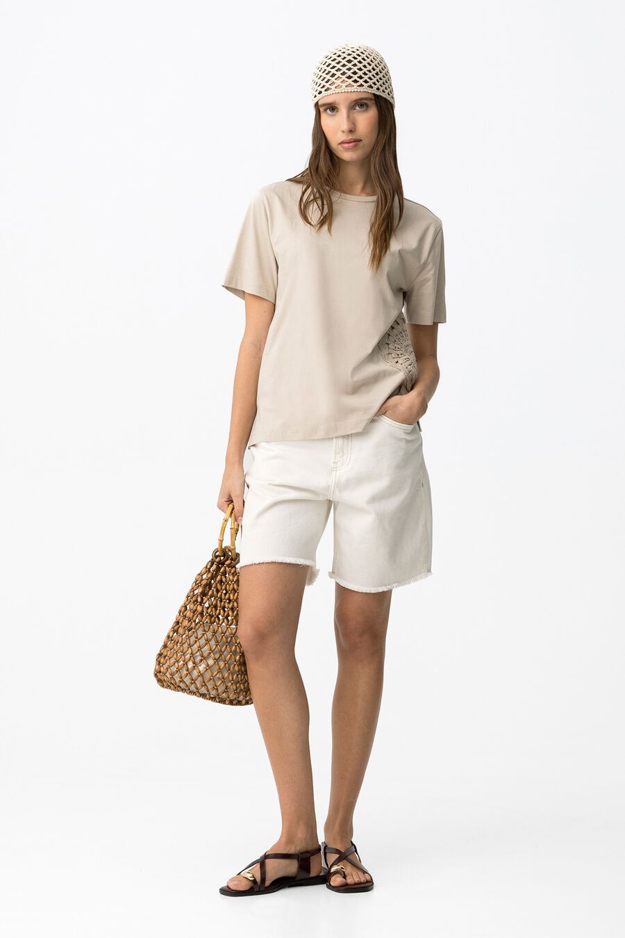 Pantalones cortos de estilo casual