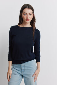 Springfield Fine jumper with button cuffs