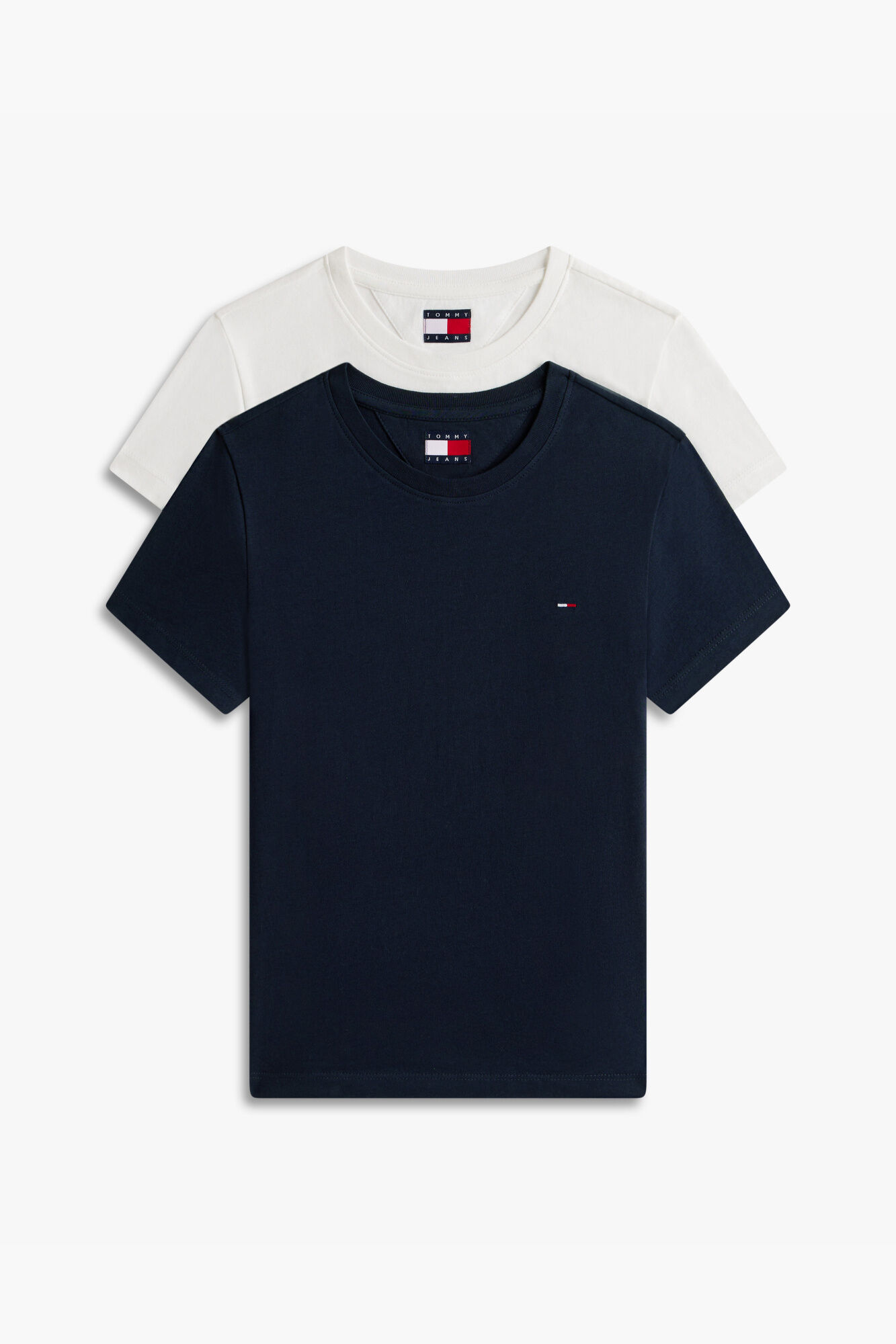 Tommy Jeans Pack de 2 camisetas de cuello redondo
