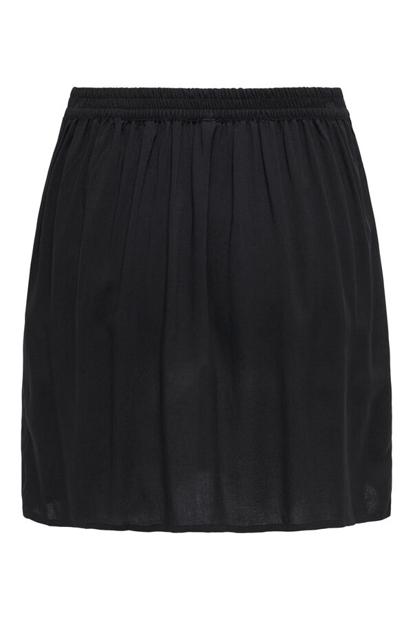 Springfield Buttons mini skirt black