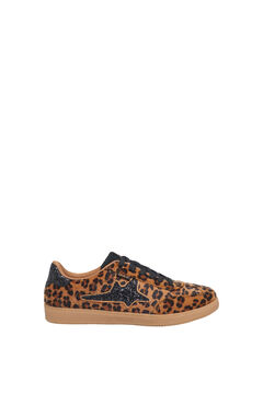 Only Sneaker mit Animal-Print