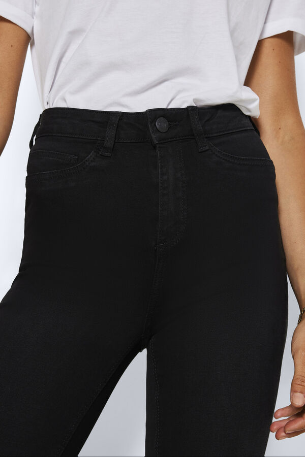 Springfield Skinny Jeans schwarz