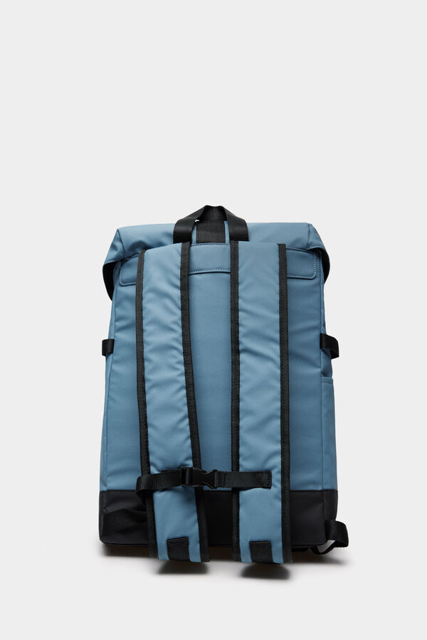 Springfield Rubberised backpack steel blue