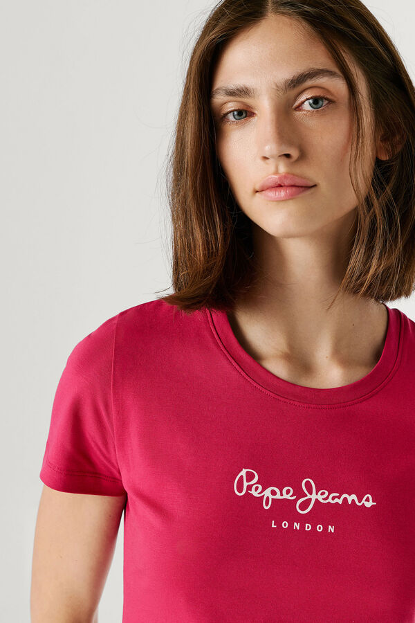 Pepe Jeans Short-sleeved T-shirt pink