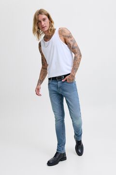 Jack & Jones Slim-Fit-Jeans mit f&uuml;nf Taschen