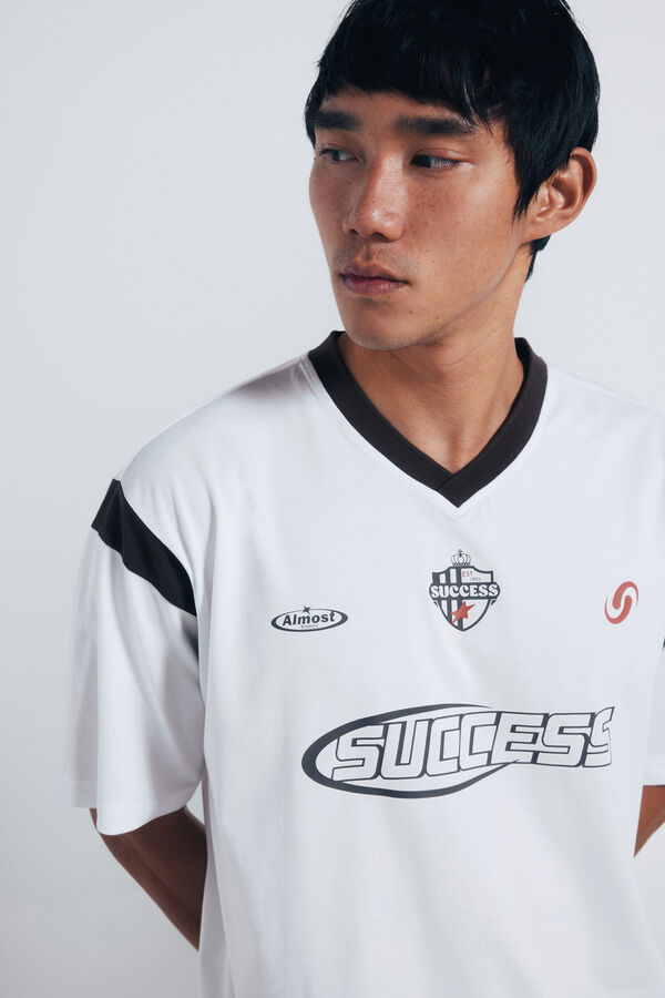 Springfield T-shirt sport success blanc