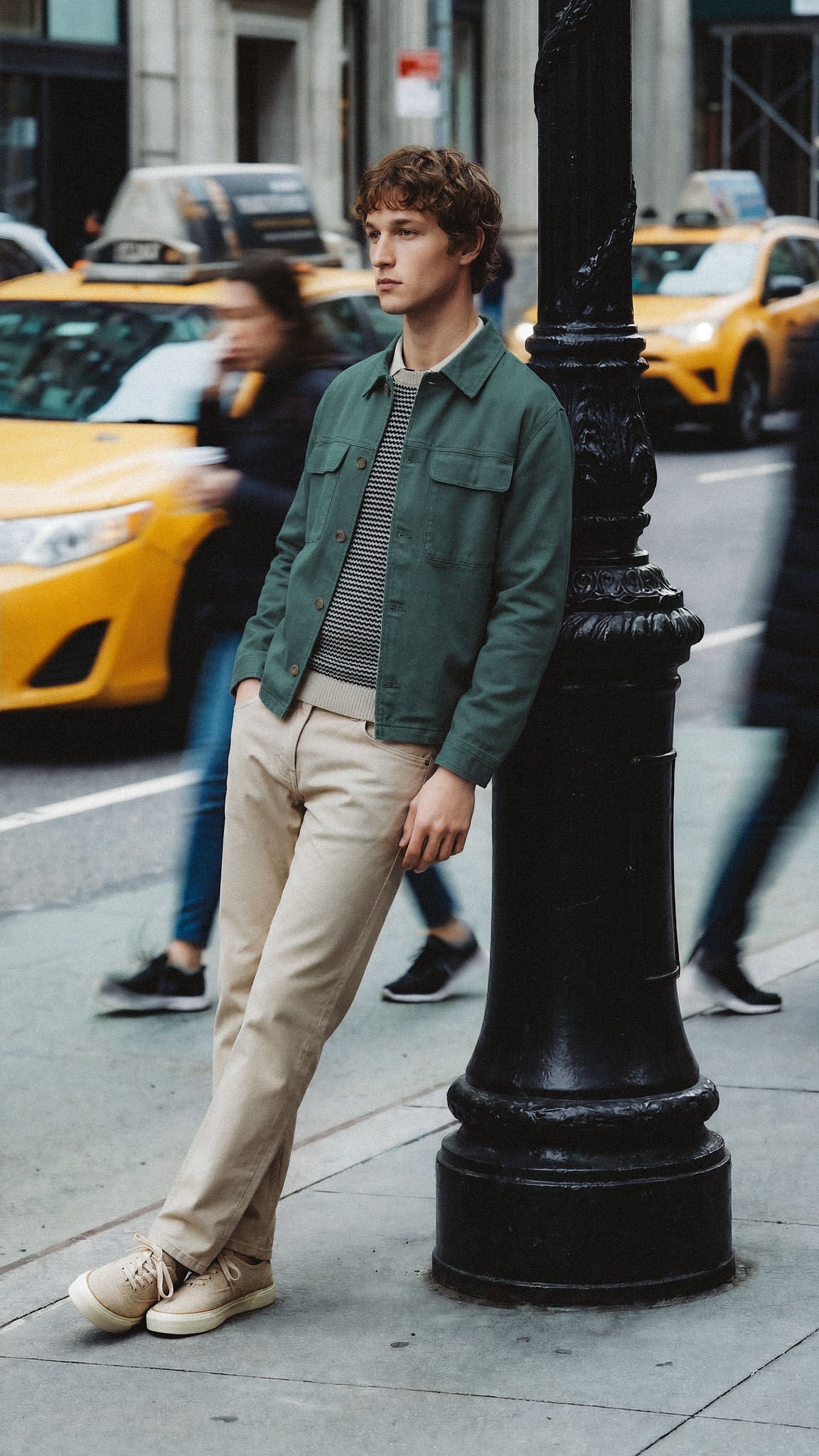 Springfield Two-tone textured jumper