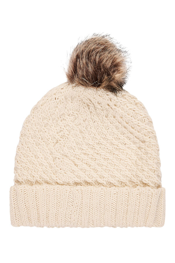 Roxy Bobble Hat brown