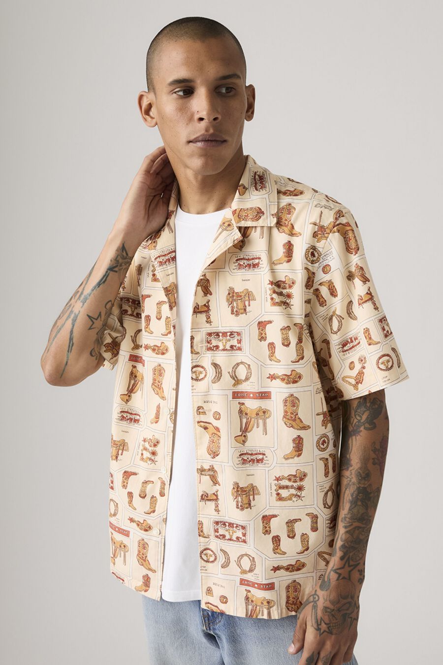 Camisa de manga corta