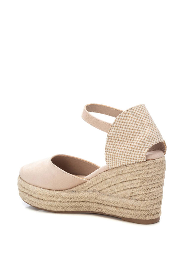 Refresh Suede wedge espadrilles brown
