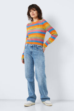 Springfield Multicoloured crochet jumper natural