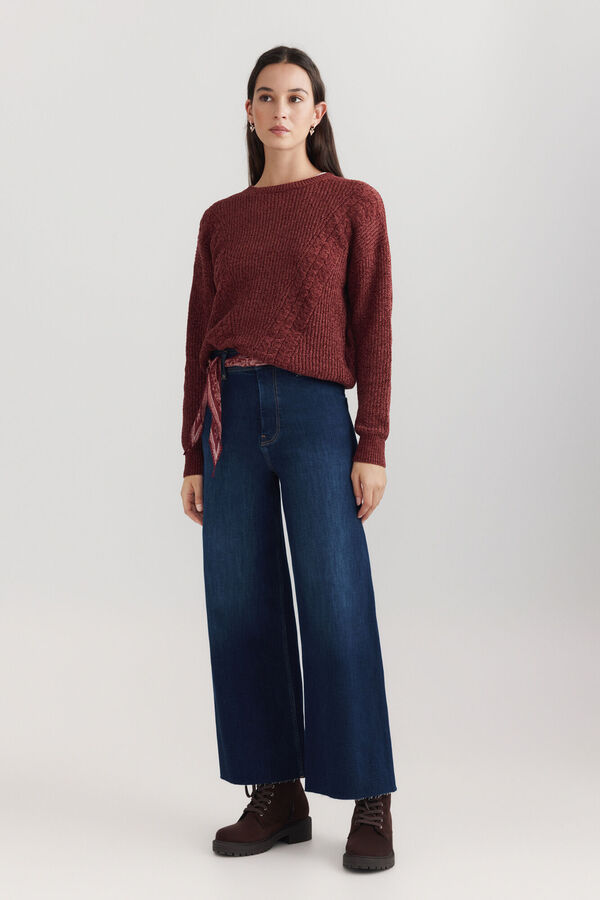 Springfield Chenille braided jumper red