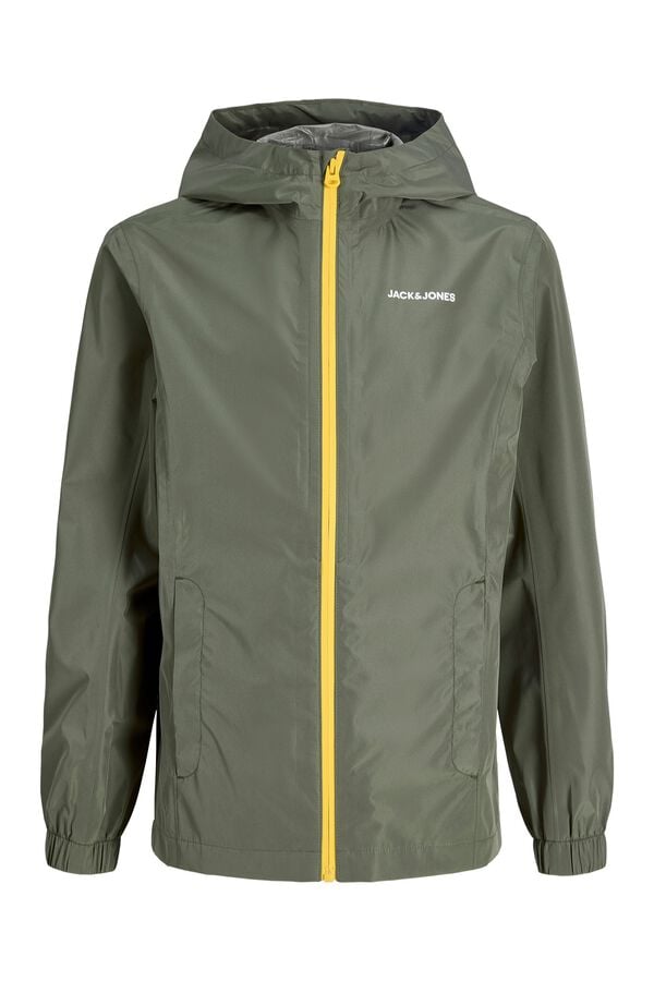 Jack & Jones Junior Raincoat logo nude