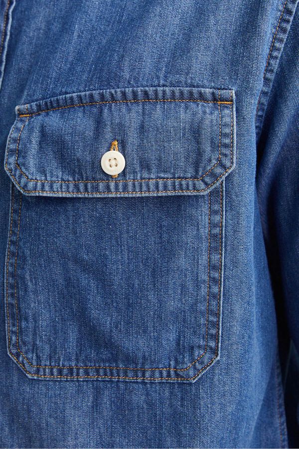 Jack & Jones Serge style shirt blue