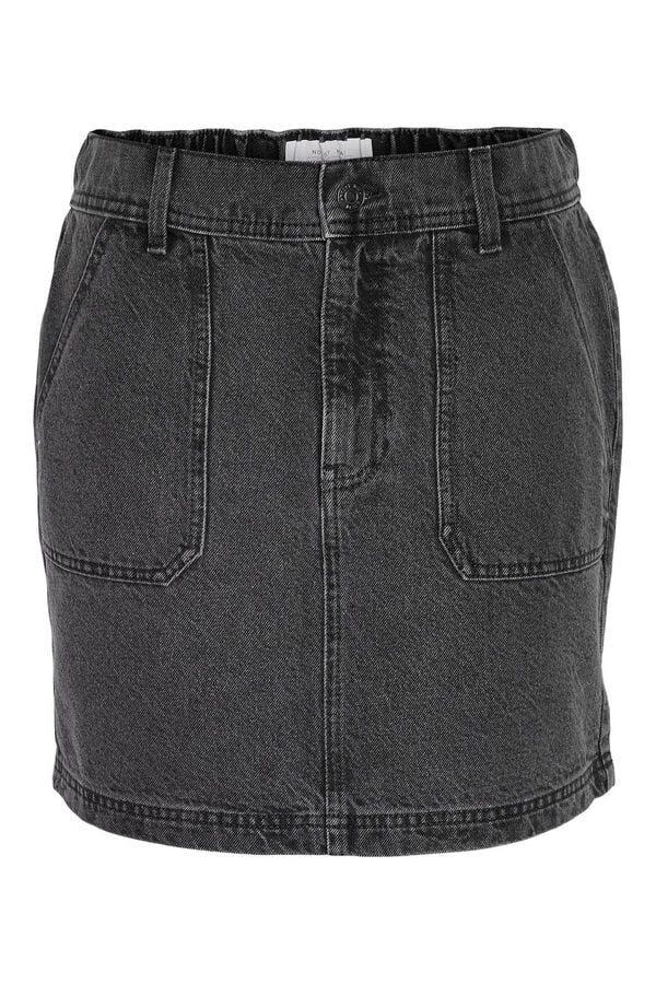 Springfield Short denim skirt  gray