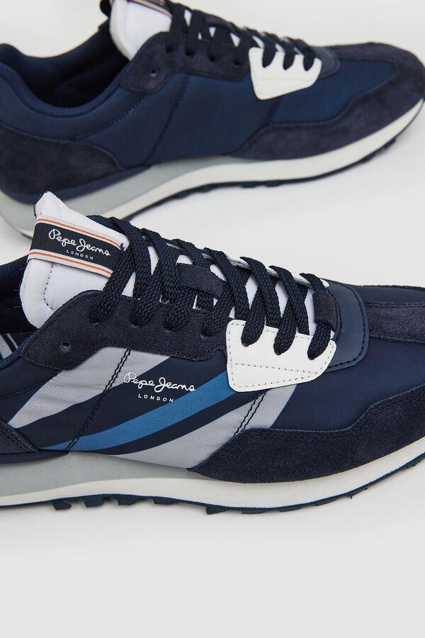 Springfield FOSTER RETRO TRAINERS  navy