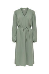 JDY Long-sleeve midi dress grey