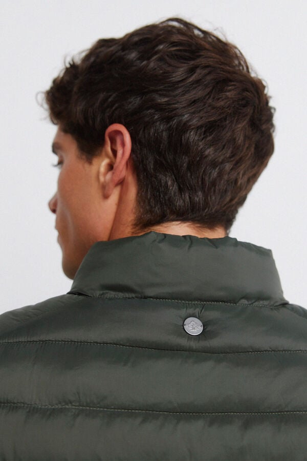 Springfield Colete acolchoado Caqui escuro