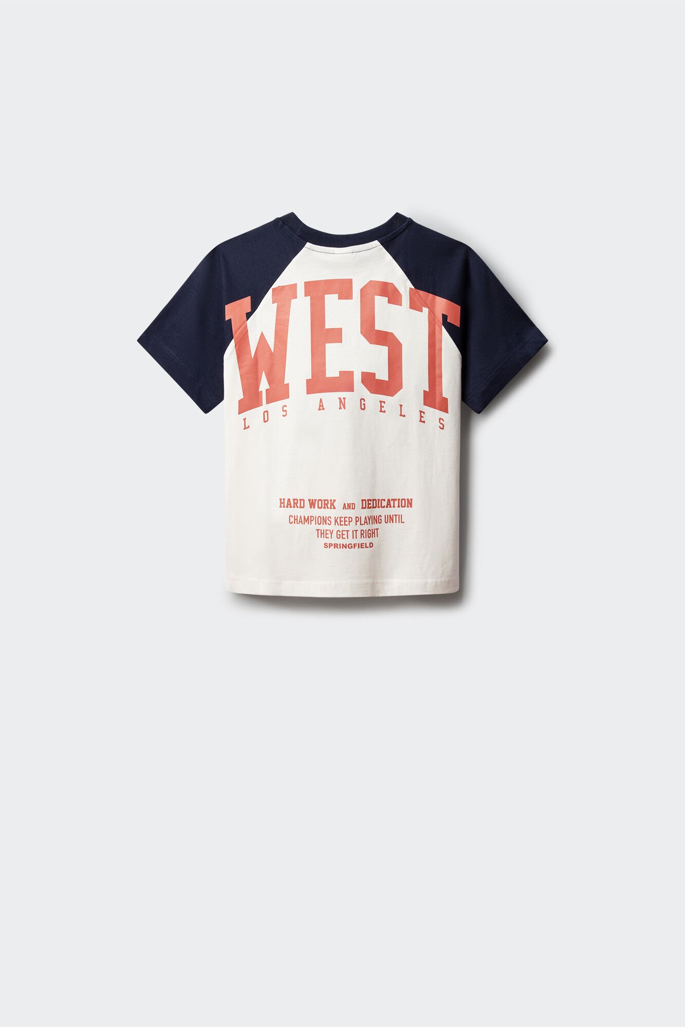 Springfield Kids T-shirt manga curta "West LA" para menino