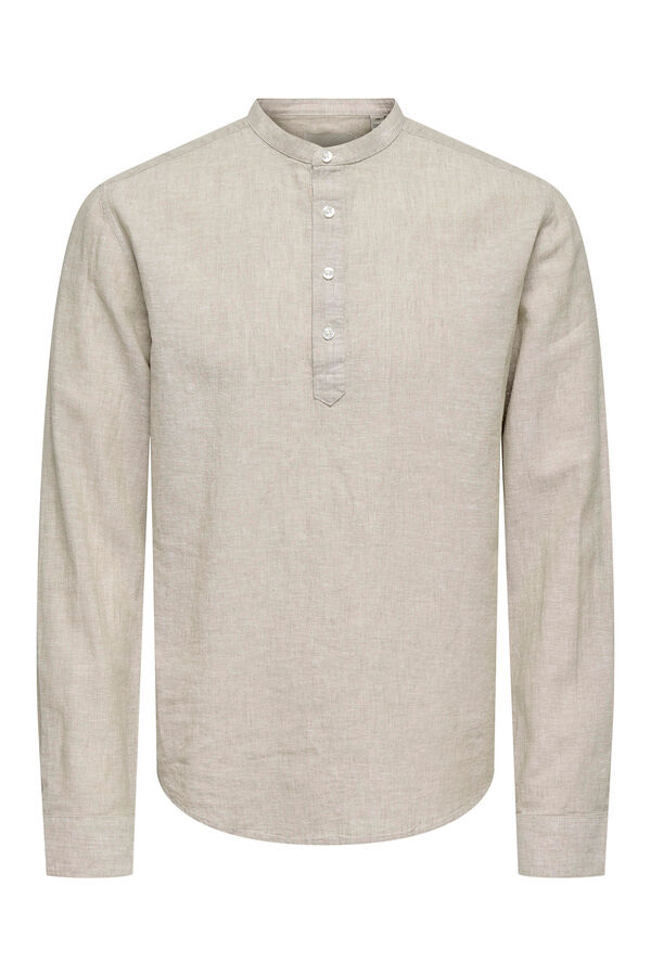 Only & Sons Long sleeve shirt nude