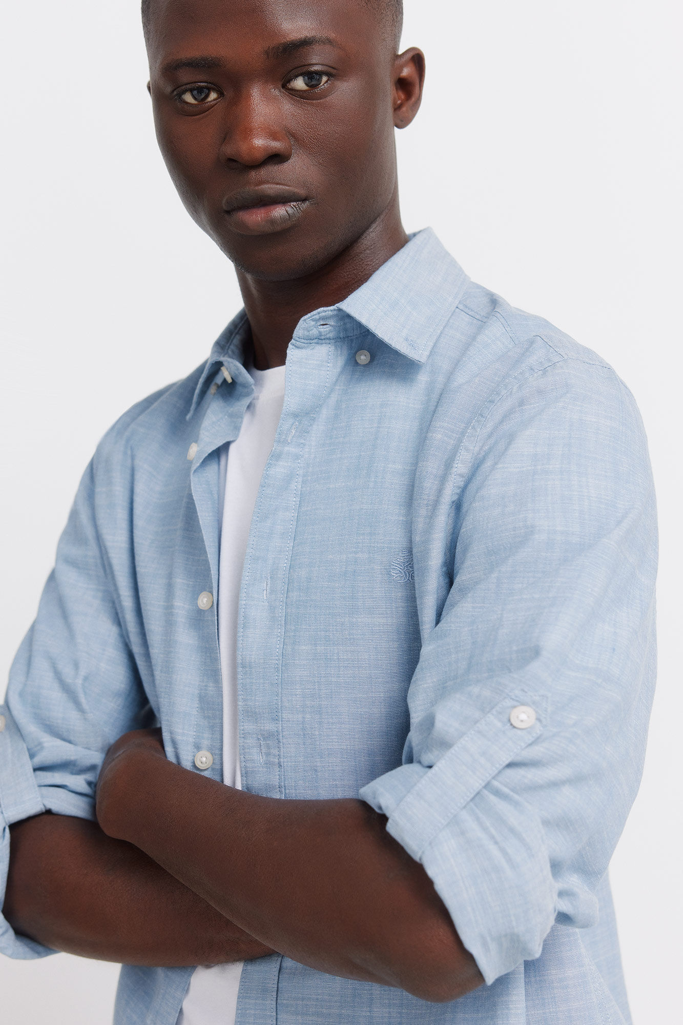 Springfield Slub cotton shirt