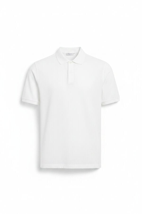Springfield Regular fit polo shirt beige