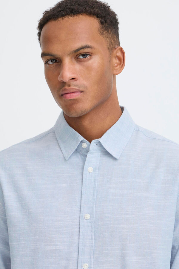 Blend Camisa manga larga azul