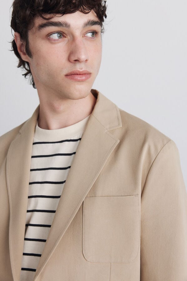 Springfield Cotton blazer grey