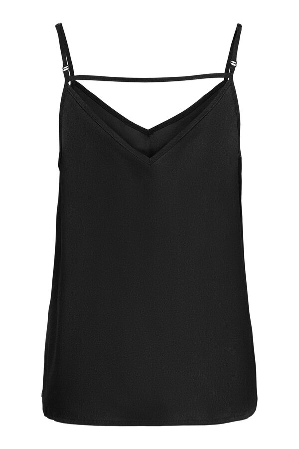 Only V-neck strappy top noir