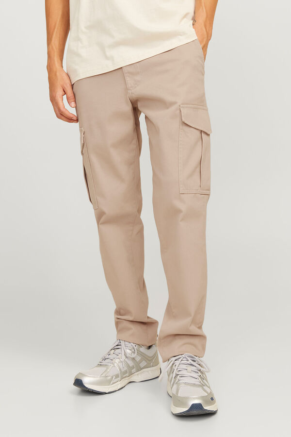 Jack & Jones Slim Fit Cargo Trousers grey
