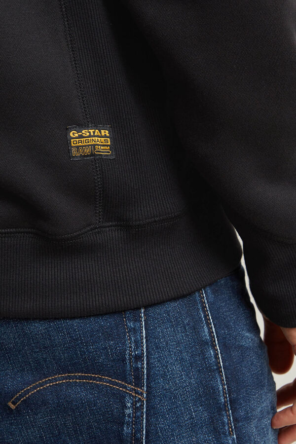 G-STAR  Premium Core hood sweatshirt black