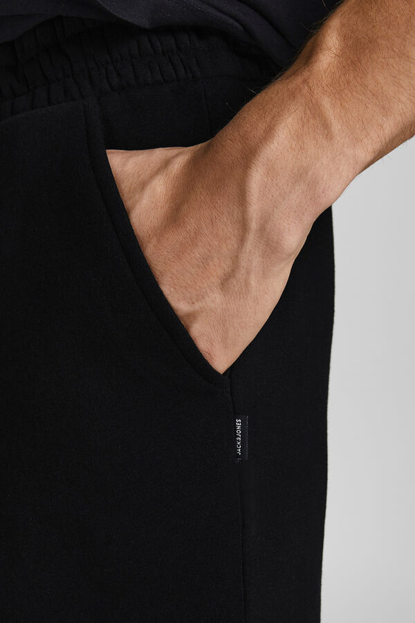Jack & Jones PLUS Short felpa regular negro