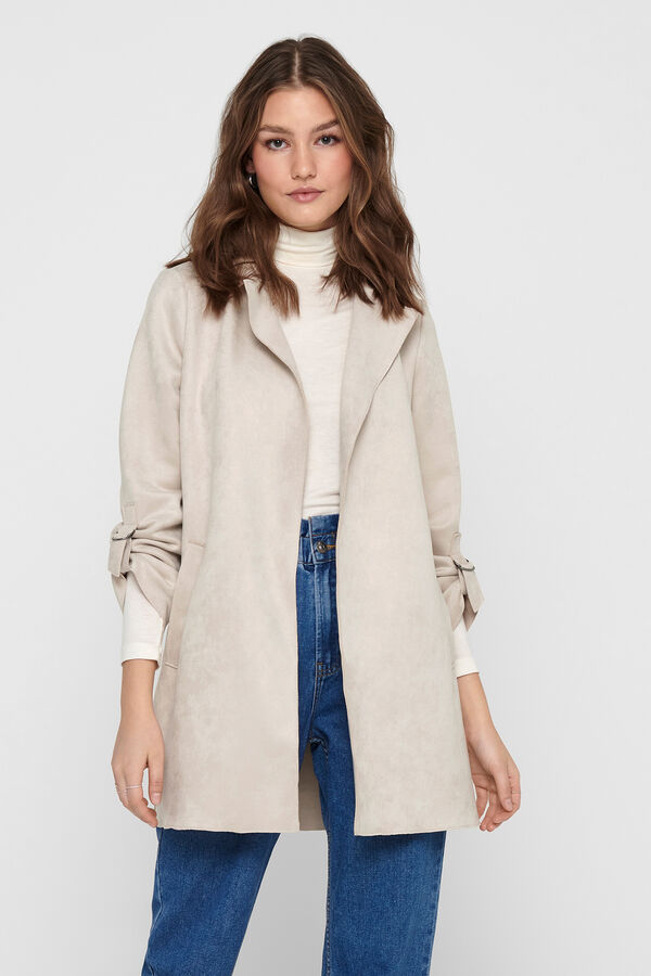 Only Suede jacket brown